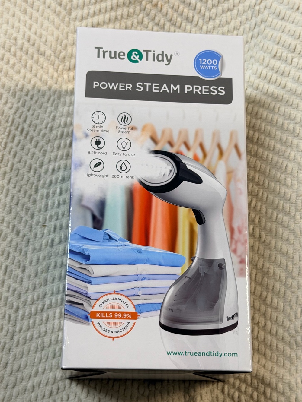 🤍New True & Tidy HS-26 Power Steam Press🤍